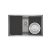 Prochef Undermount Reveal Stainless Steel Single Bowl Workstation Kitchen Sink with Accessories, 30" x 16" x 10"