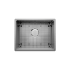 Prochef Undermount Stainless Steel Single Bowl Kitchen Sink with Grid, 21" x 16" x 9"