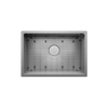 Prochef Undermount Stainless Steel Single Bowl Kitchen Sink with Grid, 24" x 16" x 9"