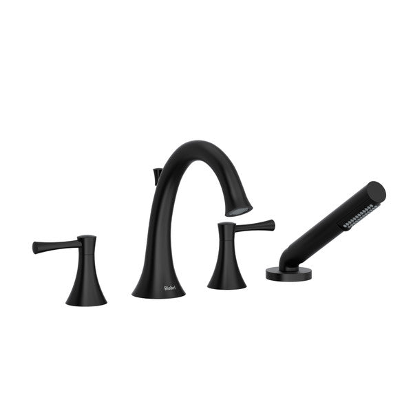 Riobel Edge™ 4-Hole Deck Mount Tub Filler