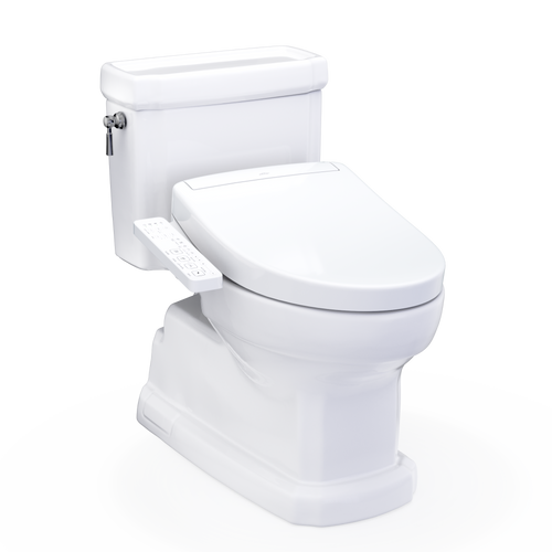 Toto Guinevere® Washlet®+ S2 One-Piece Toilet - 1.28 Gpf