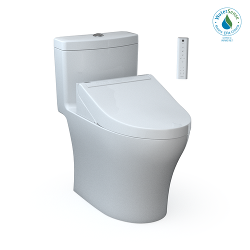 Toto Aquia® Iv Washlet®+ C5 One-Piece Toilet - 1.28 & 0.9 Gpf