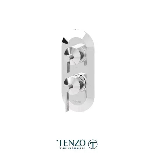 Tenzo T-box 2 Functions With Diverter Paloma Thermostatic 2-Way Shower Trim