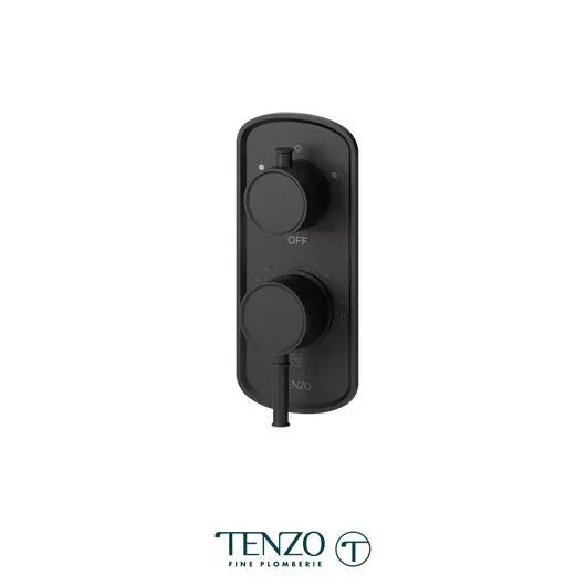 Tenzo T-box Pressure-Balance 2 Functions With Diverter Alyss Thermostatic Pressure-Balance 2-Way Shower Trim