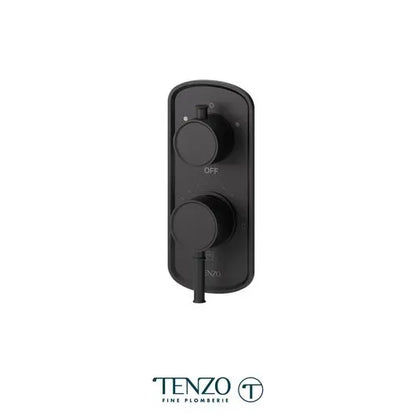 Tenzo T-box Pressure-Balance 2 Functions With Diverter Alyss Thermostatic Pressure-Balance 2-Way Shower Trim