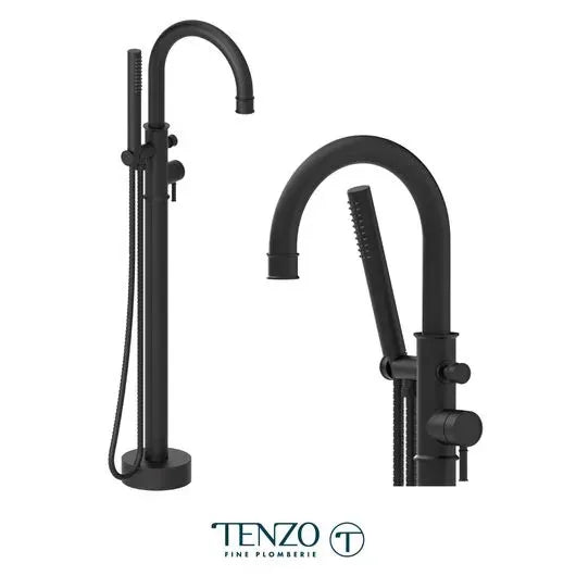 Tenzo Tub Filler Alyss Freestanding Bathtub