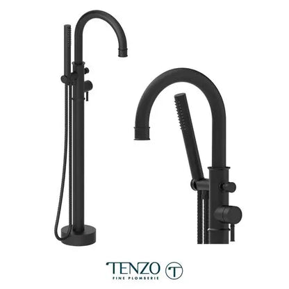 Tenzo Tub Filler Alyss Freestanding Bathtub