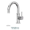 Tenzo Single hole lavatory faucet with drain, Alyss