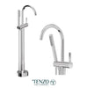 Tenzo Tub FIller Paloma Floor-Mount Tub Filler