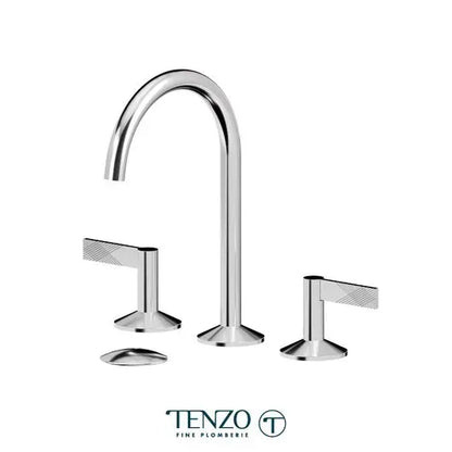 Tenzo Lavatory Widespread Bathroom Faucet – 8-Inch