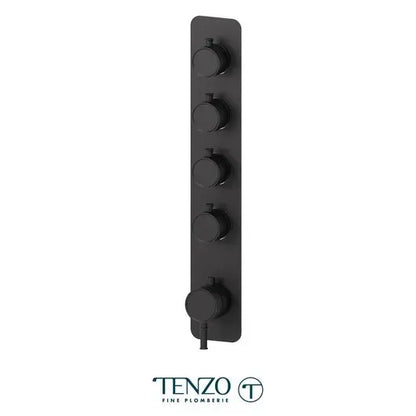 Tenzo Extenza 4 Functions Alyss Thermostatic 4-Way Shower Trim