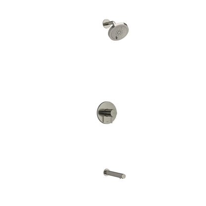 Riobel Shower Kit 4744 Type T/P (Thermostatic/Pressure Balance) 1/2 Inch Coaxial 2-Way No Share With Shower Head And Tub Spout
