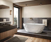 Maax Fura 6732 Acrylic Freestanding Center Drain Bathtub #107826/7 - Golzar Home