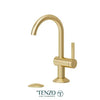 Tenzo Single hole lavatory faucet with drain