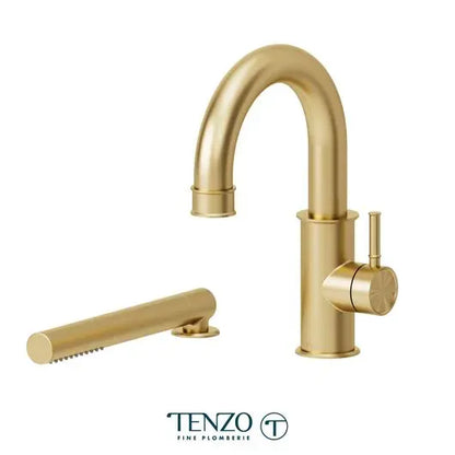 Tenzo 2 Pieces Alyss Deck-Mount Tub Filler