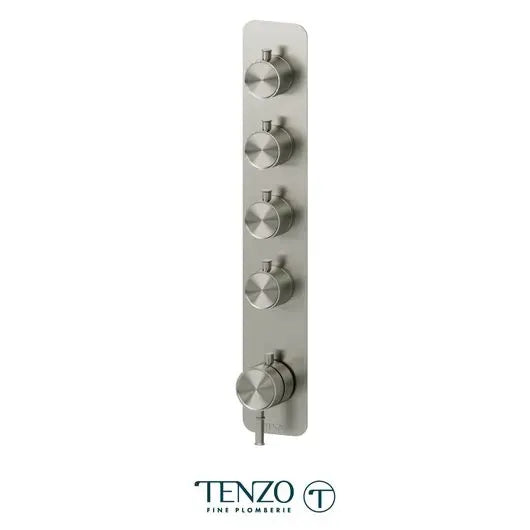Tenzo Extenza 4 Functions Alyss Thermostatic 4-Way Shower Trim