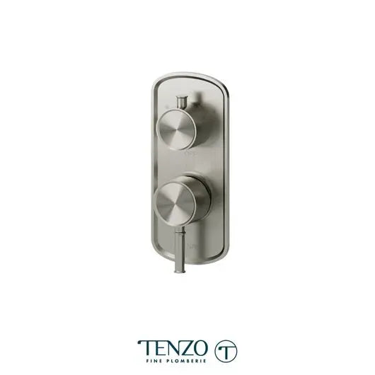 Tenzo T-box Pressure-Balance 2 Functions With Diverter Alyss Thermostatic Pressure-Balance 2-Way Shower Trim