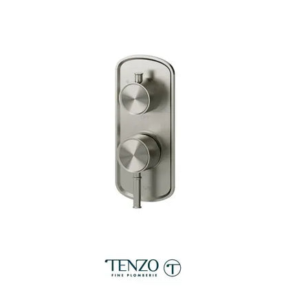Tenzo T-box Pressure-Balance 2 Functions With Diverter Alyss Thermostatic Pressure-Balance 2-Way Shower Trim