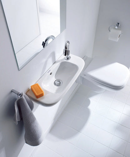 Duravit D-Code Wall Mounted Sink Design by sieger design