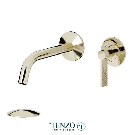 Tenzo Lavatory With Drain Bathroom Faucet – Wall-Mount