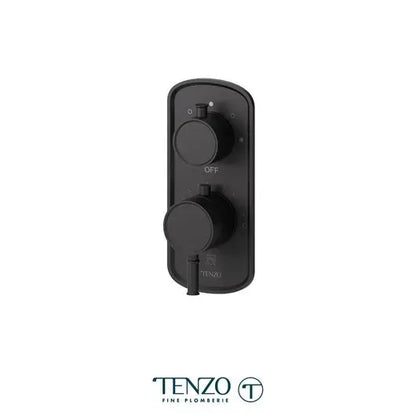 Tenzo T-box 3 Functions With Diverter Alyss Thermostatic 3-Way Shower Trim