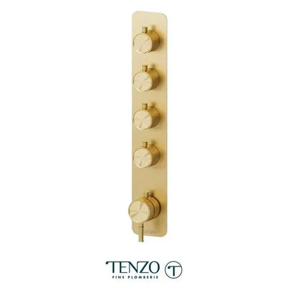 Tenzo Extenza 4 Functions Alyss Thermostatic 4-Way Shower Trim