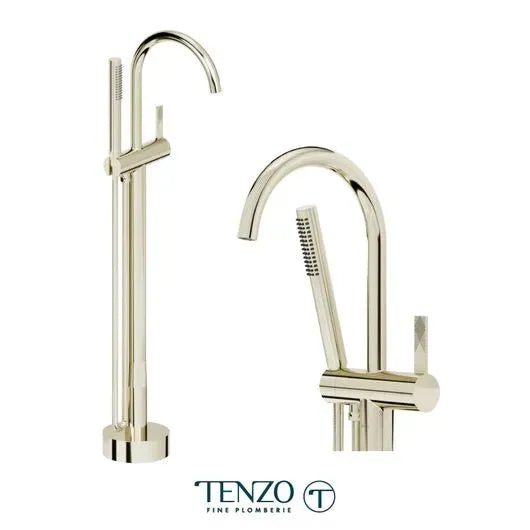 Tenzo Tub FIller Paloma Floor-Mount Tub Filler