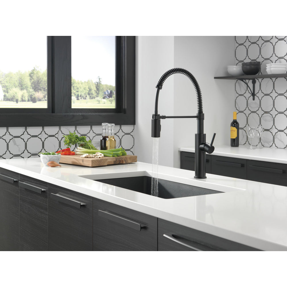 Delta Antoni Single-Handle Pull-Down Spring Kitchen Faucet