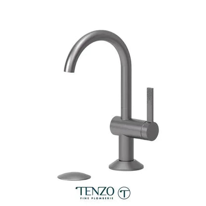 Tenzo Single hole lavatory faucet with drain