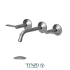 Tenzo Lavatory With Drain Bathroom Faucet – Wall-Mount