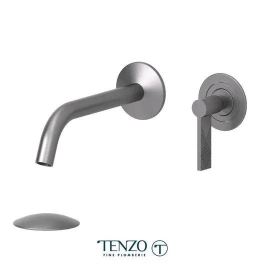 Tenzo Lavatory With Drain Bathroom Faucet – Wall-Mount