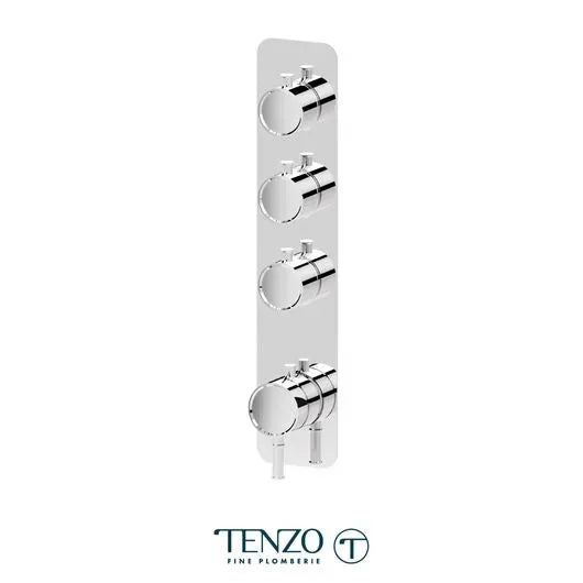 Tenzo Extenza 3 Functions Alyss Thermostatic 3-Way Shower Trim