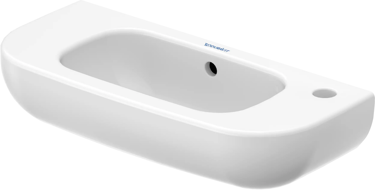 Duravit D-Code Wall Mounted Sink Design by sieger design