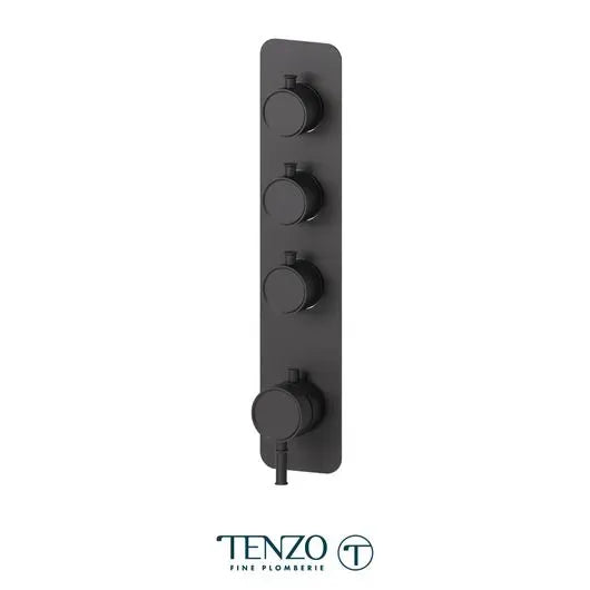 Tenzo Extenza 3 Functions Alyss Thermostatic 3-Way Shower Trim