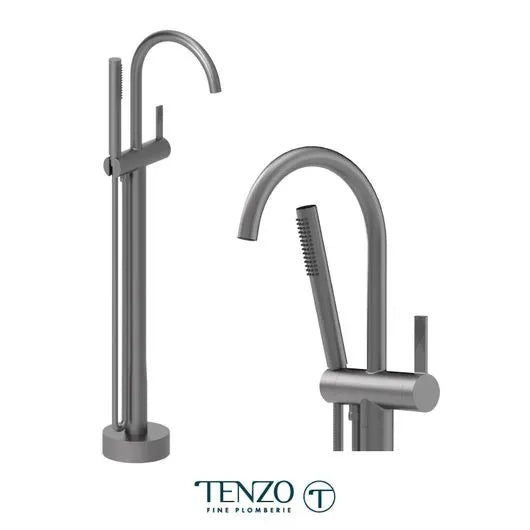 Tenzo Tub FIller Paloma Floor-Mount Tub Filler