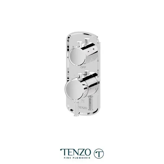 Tenzo T-box 2 Functions With Diverter Alyss Thermostatic 2-Way Shower Trim