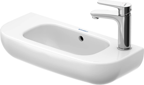 Duravit D-code Design By Sieger Design 19 x 8-Inch Wall-Mount Bathroom Sink
