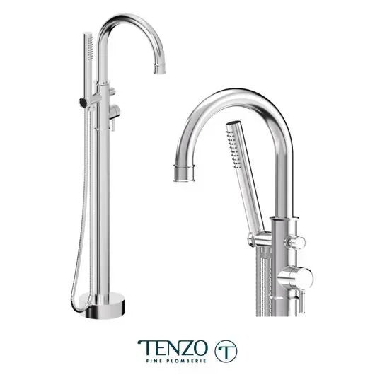 Tenzo Tub Filler Alyss Freestanding Bathtub