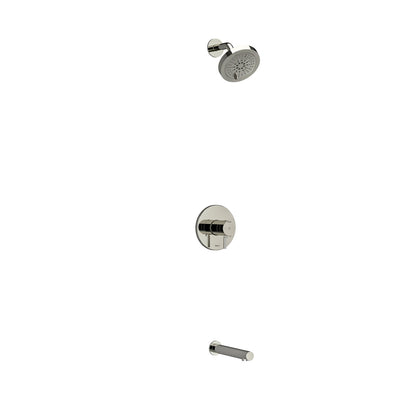 Riobel Shower Kit 4744 Type T/P (Thermostatic/Pressure Balance) 1/2 Inch Coaxial 2-Way No Share With Shower Head And Tub Spout