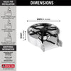 Delta Metal Glass Rinser
