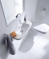Duravit D-Code Wall Mounted Sink Design by sieger design