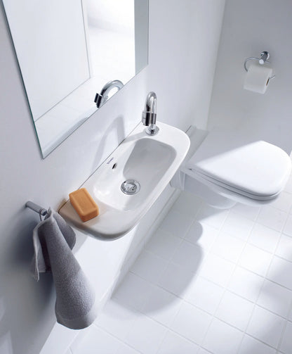 Duravit D-Code Wall Mounted Sink Design by sieger design