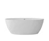 Maax Fura 6732 Acrylic Freestanding Center Drain Bathtub #107826/7 - Golzar Home