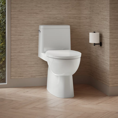 Kohler Reach® One-Piece Compact Elongated Toilet With Skirted Trapway, 1.28 Gpf