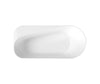 Maax Kuja 6732 Acrylic Freestanding End Drain Bathtub #107832 - Golzar Home