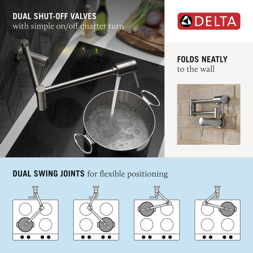 DELTA Contemporary Pot Filler