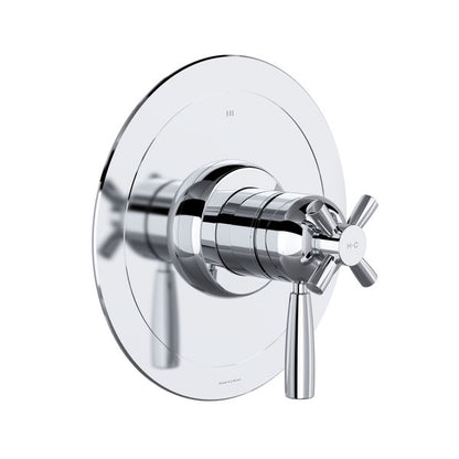 Perrin & Rowe Holborn 1/2" Thermostatic & Pressure Balance Trim With 3 Functions (Shared) With Lever Handle - THB23W1LS