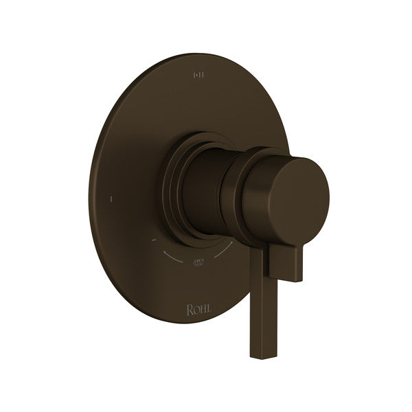 ROHL Lombardia 1/2" Thermostatic & Pressure Balance Trim With 3 Functions (Shared) With Lever Handle