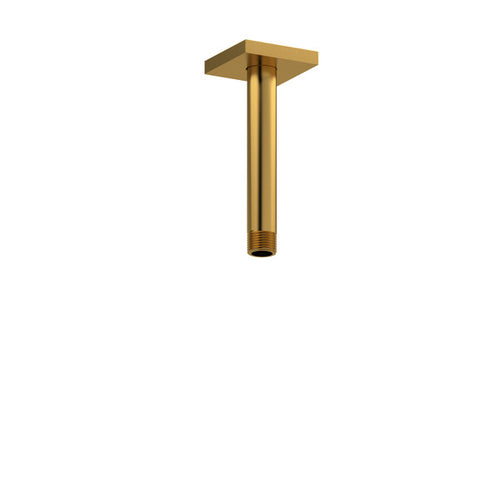 RIOBEL 6" Ceiling Mount Shower Arm With Square Escutcheon
