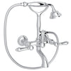 ROHL Exposed Wall Mount Tub Filler With Handshower